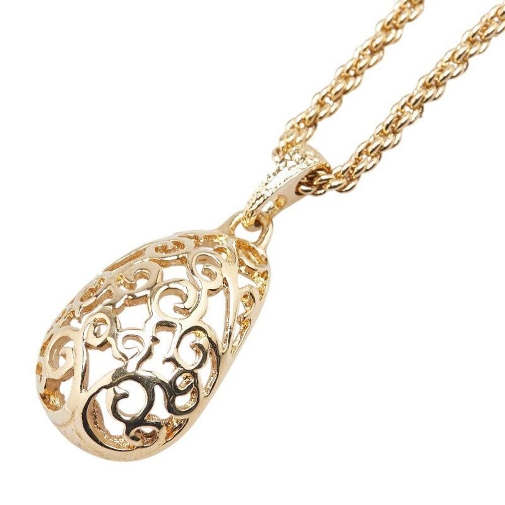 Saint Laurent Vintage Gold Plated Necklace